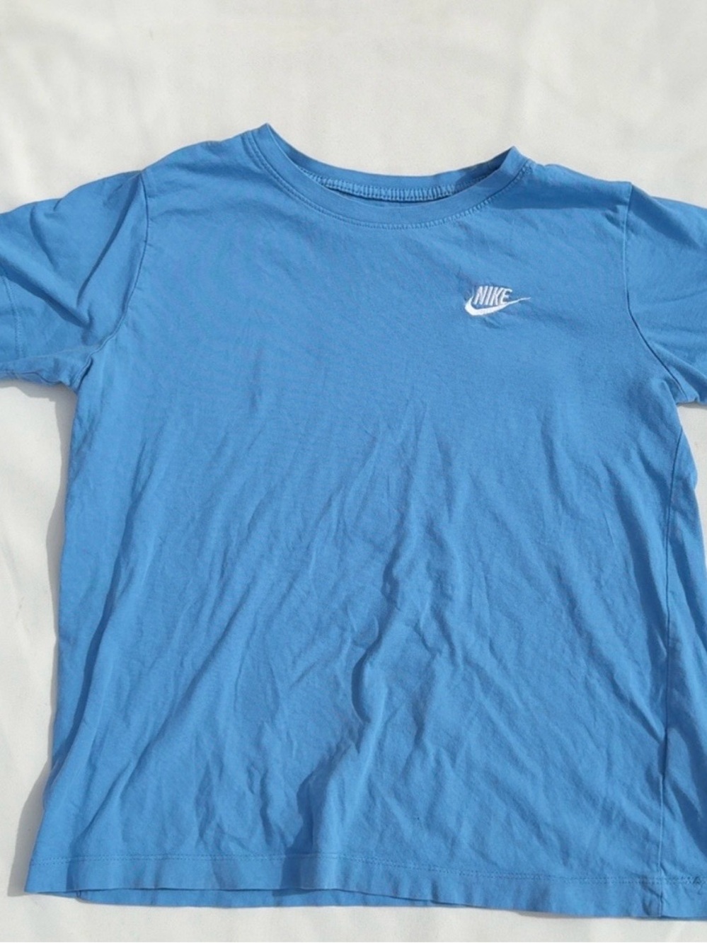 Nike Light Blue Short Sleeve Logo Tee